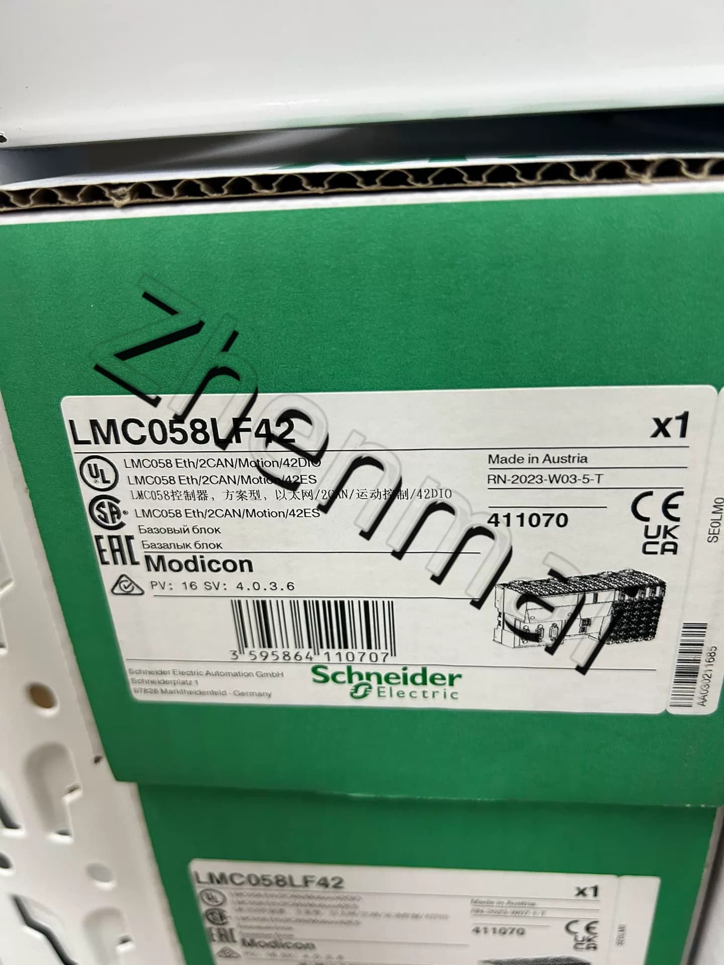 100 % upouusi, alkuperäinen ja aito Schneider LMC058LF42 Taajuusmuuttajat, katkaisijat, kontaktorit, suojalaitteet