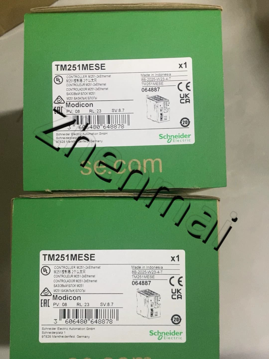 100 % upouusi, alkuperäinen ja aito Schneider TM251MESE Taajuusmuuttajat, katkaisijat, kontaktorit, suojalaitteet