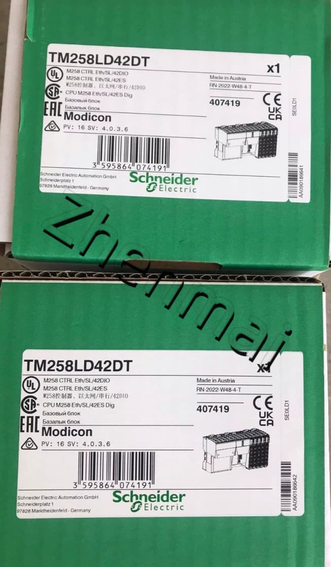 100% upouusi, alkuperäinen ja aito Schneider TM258LD42DT Taajuusmuuttajat, katkaisijat, kontaktorit, suojalaitteet