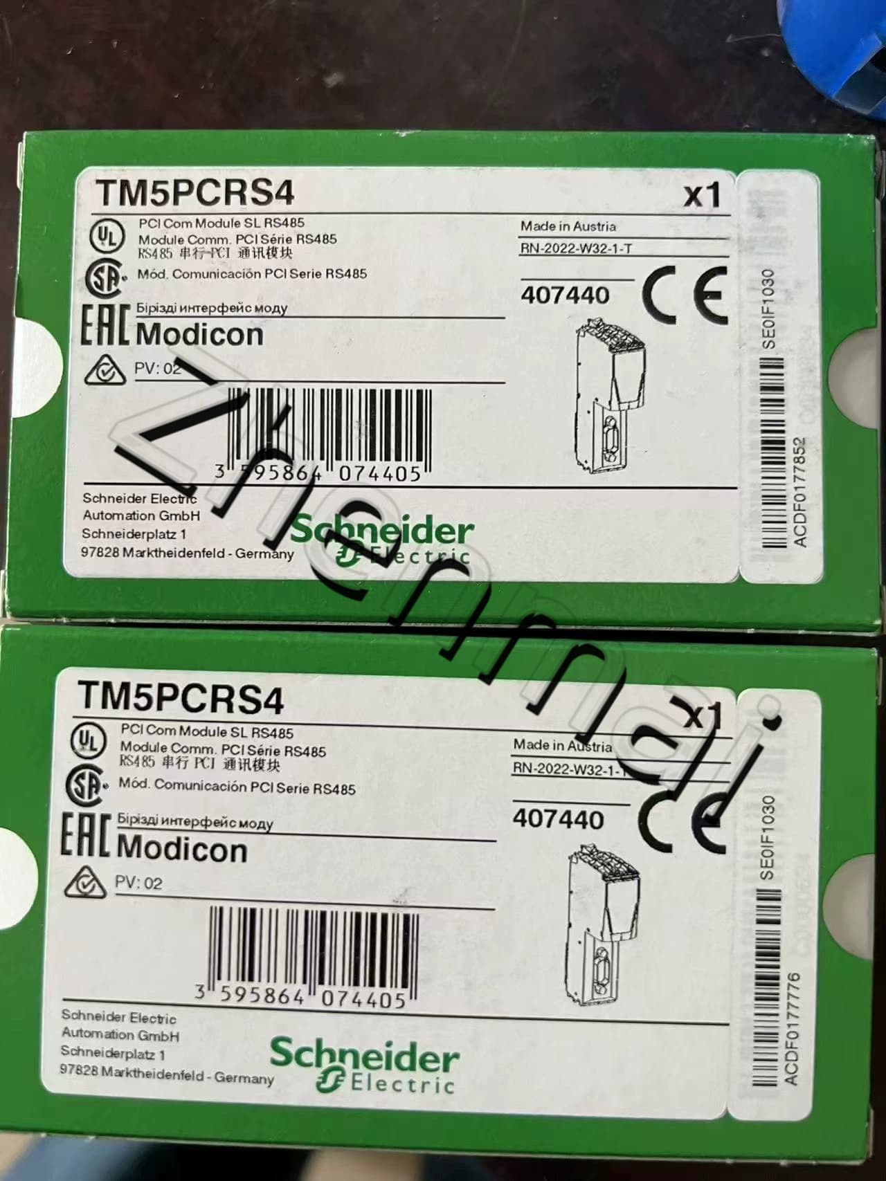 100 % upouusi, alkuperäinen ja aito Schneider TM5PCRS4 Taajuusmuuttajat, katkaisijat, kontaktorit, suojalaitteet
