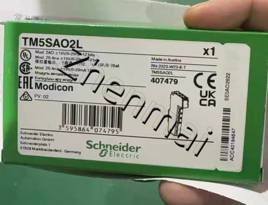 100 % upouusi, alkuperäinen ja aito Schneider TM5SAO2L Taajuusmuuttajat, katkaisijat, kontaktorit, suojalaitteet