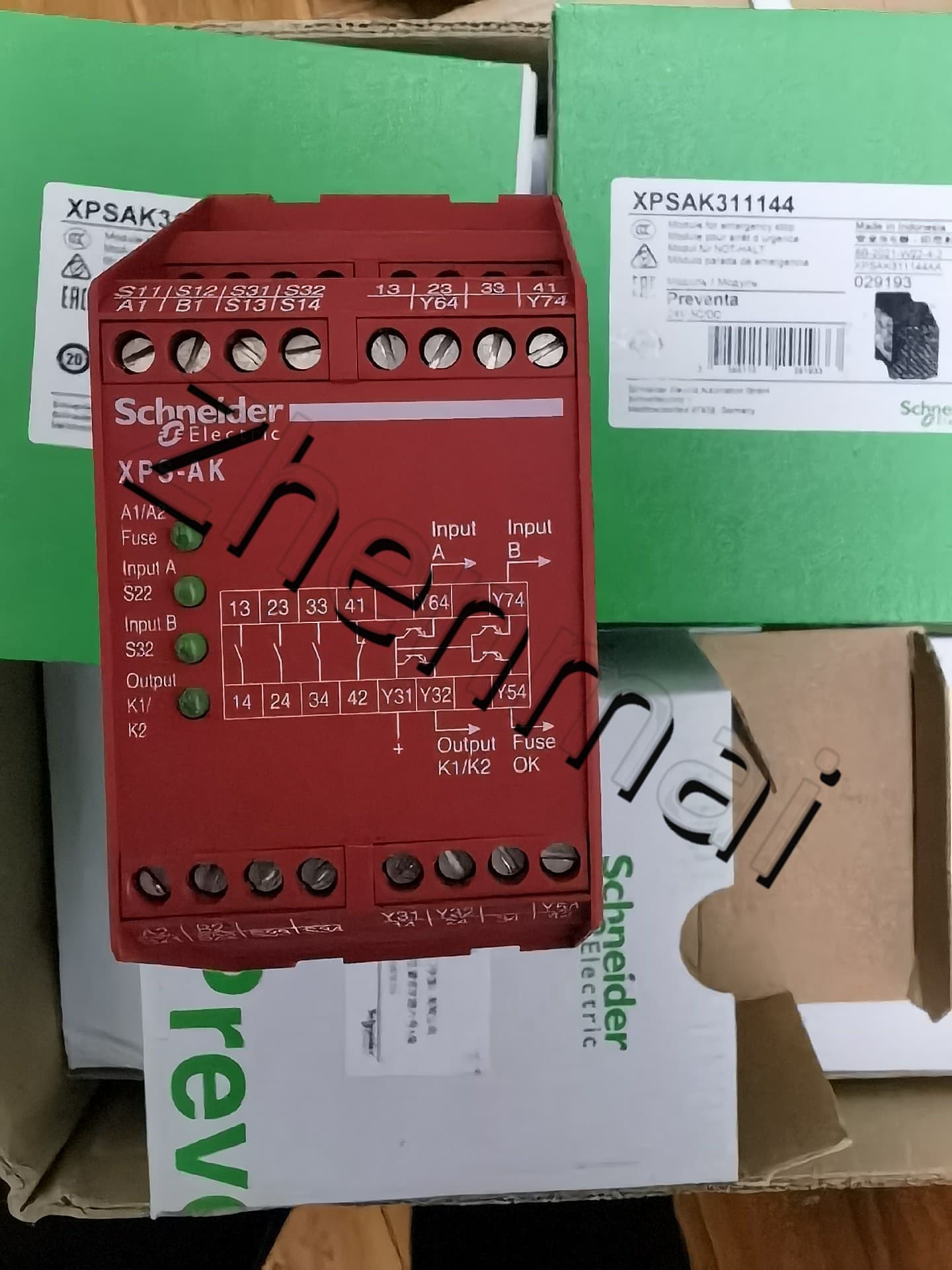 100 % upouusi, alkuperäinen ja aito Schneider XPSAK311144 Taajuusmuuttajat, katkaisijat, kontaktorit, suojalaitteet