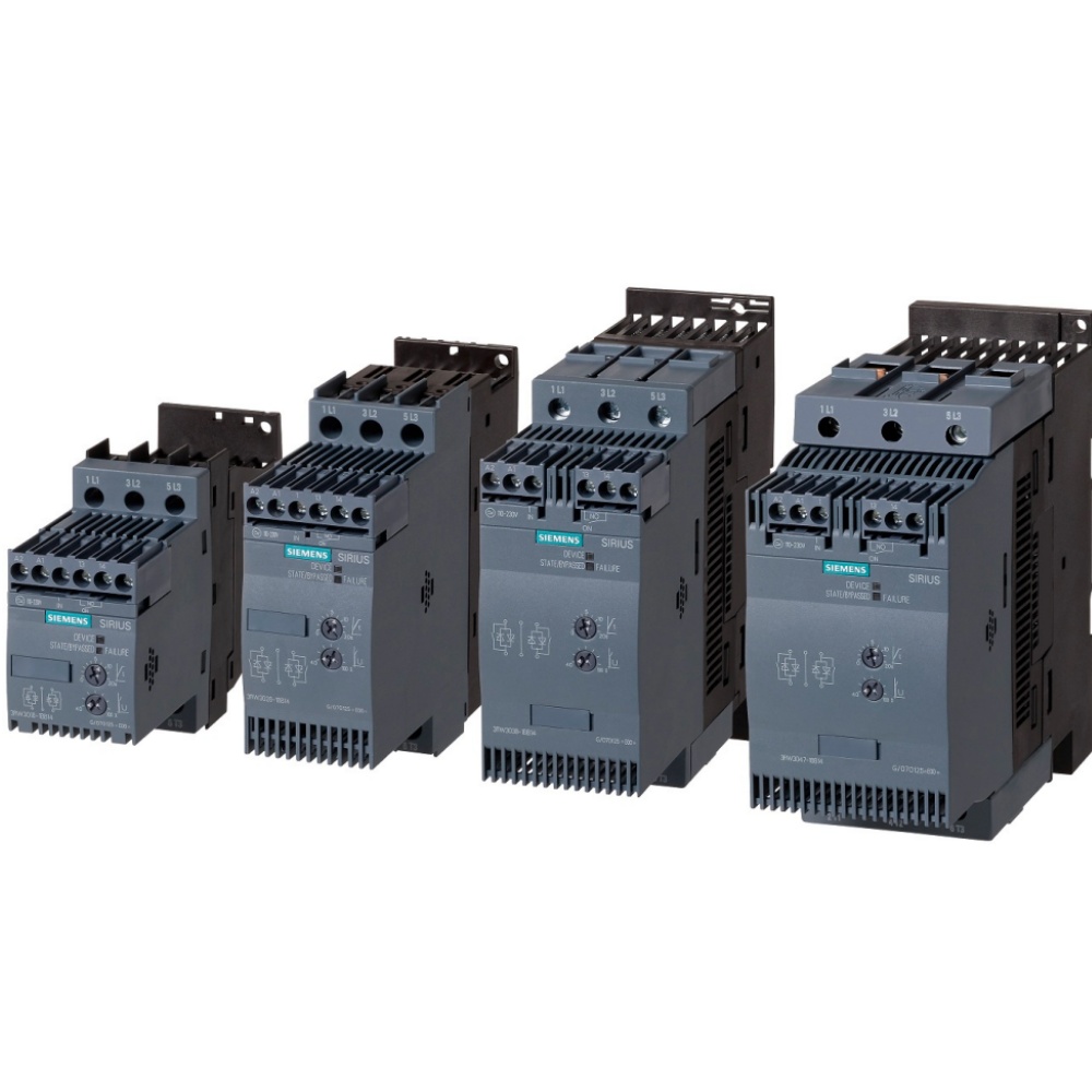 Upouusi, aito, suoraan tehtaalla Siemens 3RW4024-1TB04 pehmokäynnistin SIRIUS SOFT STARTER