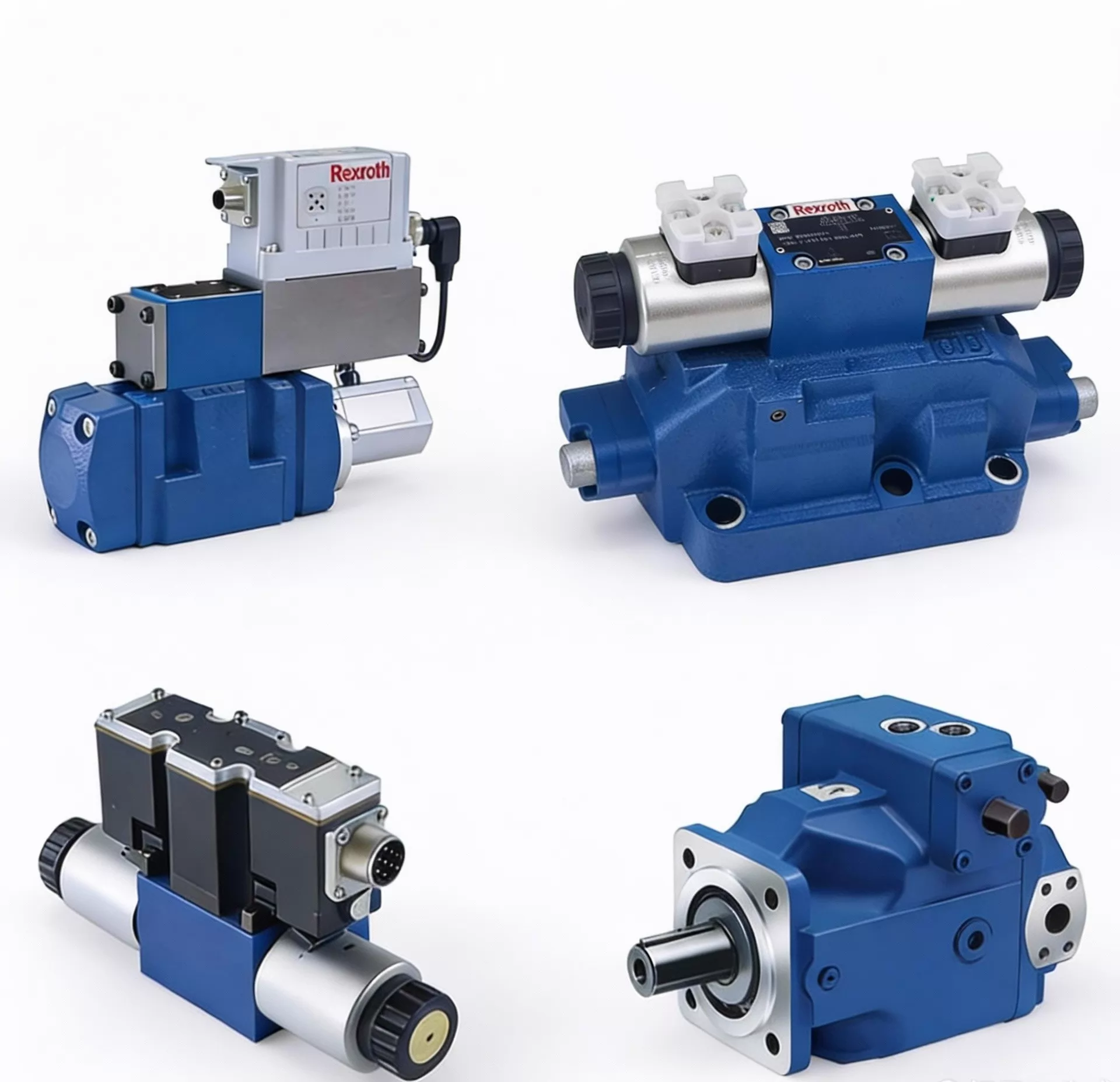 Upouusi alkuperäinen Bosch Rexroth -servomoottori 4WS2EM10-5275B11ET315K31EV servomoottori nopea toimitus
