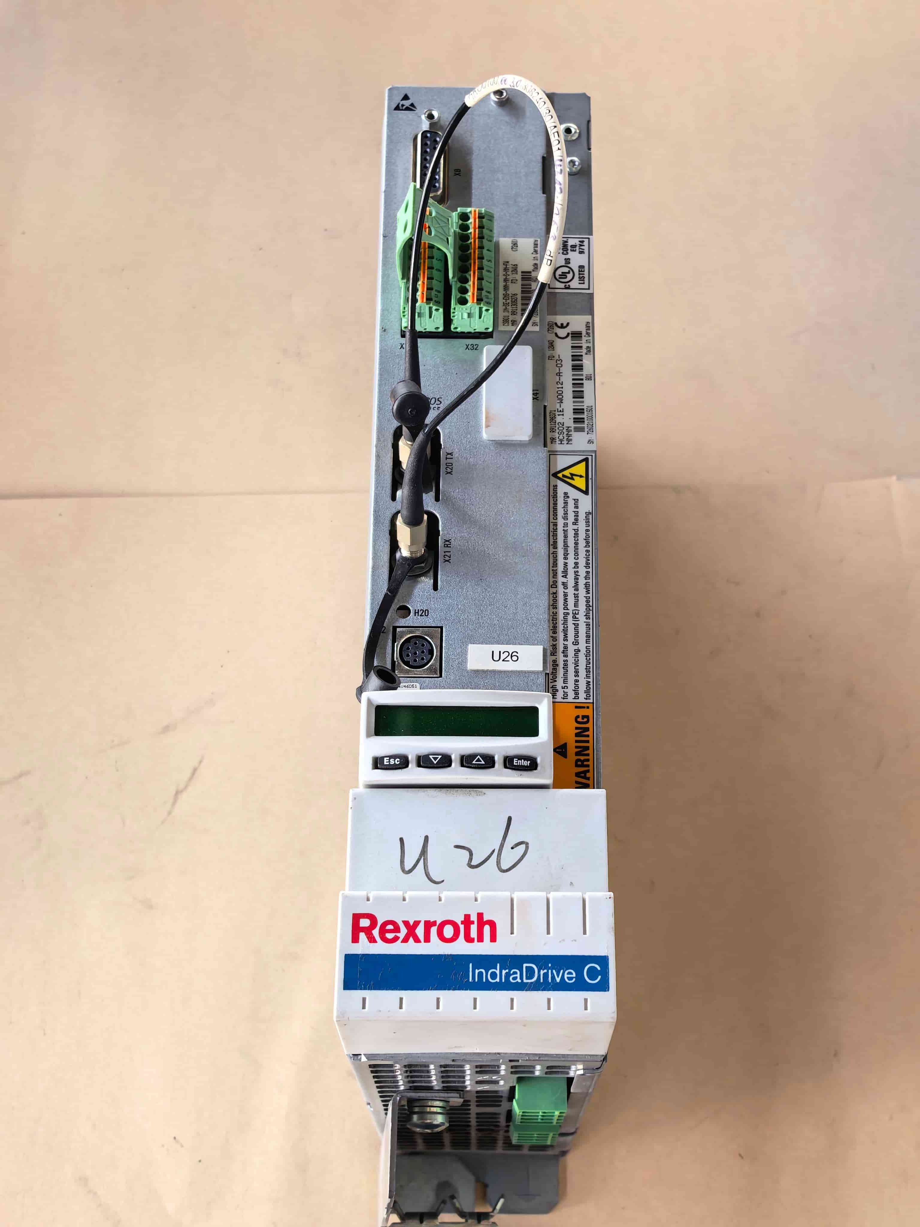 Upouusi alkuperäinen Bosch Rexroth -servomoottori HCS02.1E-W0012-A-03-NNNN Servomoottori Nopea toimitus